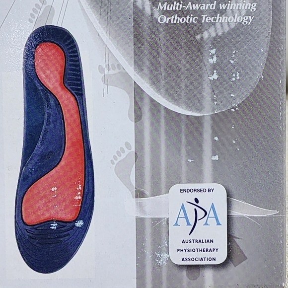Vasyli Unisex Full-Length Shock Absorber Custom Orthotics - S - Picture 11 of 13